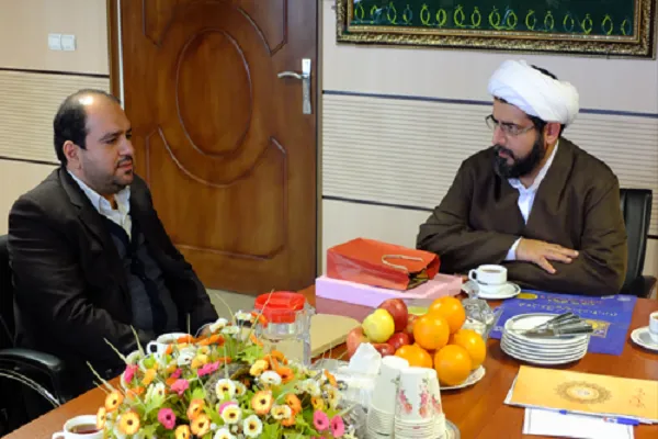 دیدار مدیرعامل مهدقرآن با رئیس جدید سازمان دارالقرآن الکریم