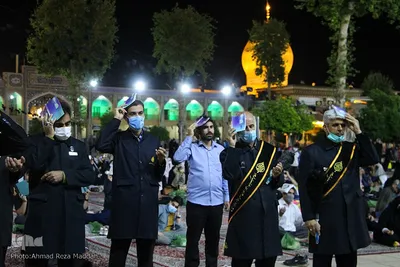 احیای شب نوزدهم ماه مبارک رمضان در حرم مطهر شاهچراغ(ع)‎‎