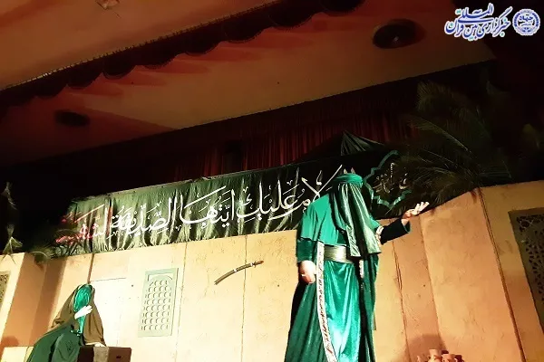 اجرای نمایش مذهبی «کوثر علی(ع)» به نویسندگی و کارگردانی «محمدحیدری» در بابلسر