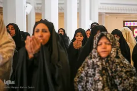 جزء خوانی بیستمین روز ماه مبارک رمضان در حرم شاهچراغ (ع)
