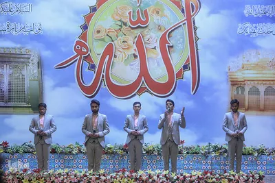 آیین افتتاحیه برنامه‌های دهه کرامت در حرم عبدالعظیم حسنی (ع)
