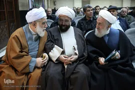 مراسم بزرگداشت سومین روز ارتحال مرحوم آیت‌الله واعظ‌زاده خراسانی