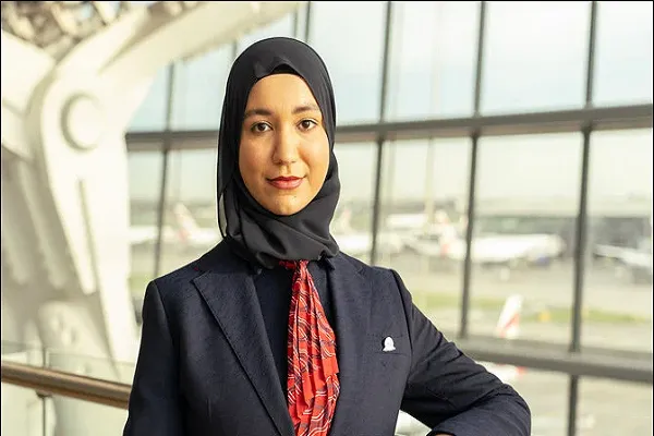 Um esforço de quatro anos para projetar o uniforme velado da British Airways