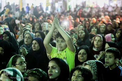 جشن خیابانی نیمه شعبان در اهواز 