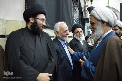 مراسم چهلمین روز ارتحال آیت الله هاشمی شاهرودی در قم