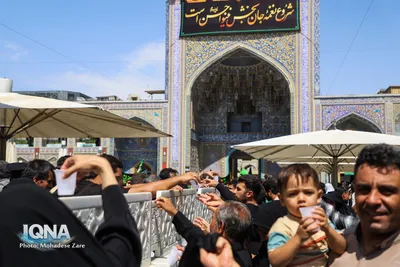 حرم امام رضا(ع) در سالروز رحلت جانسوز پیامبر اکرم(ص)