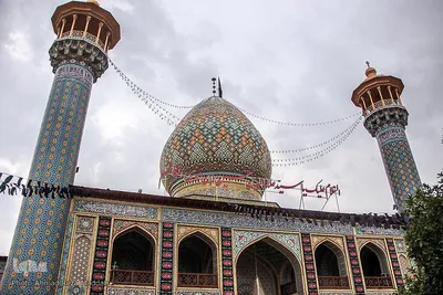 آیین تعویض پرچم آستان مقدس حضرت سید علاءالدین حسین(علیه السلام)‎‎