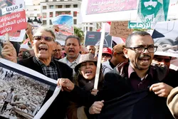 Tunisians Protest against Saudi Crown Prince Visit