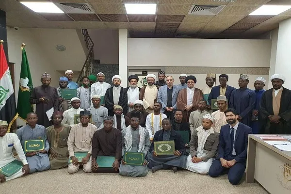العراق: ختام الدورة القرآنية التخصصية لطلبة الحوزة العلمية من الجاليات الافريقية