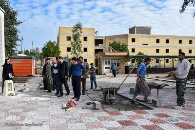 بازدید معاون سیاسی استاندار خوزستان و رییس دفتر استانی نهاد نمایندگی مقام معظم رهبری در دانشگاه های خوزستان از جهاد دانشگاهی خوزستان