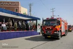 مانور بزرگ سازمان آتش نشانی مشهد
