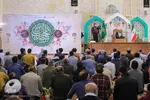 مراسم بزرگداشت آیت‌الله ربانی شیرازی در حرم مطهر