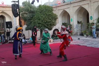 تعزیه سالروز شهادت حضرت علی‌بن حمزه(ع) در شیراز