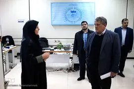بازدید محسن هاشمی رفسنجانی، رییس شورای اسلامی شهر تهران از سرویس بین الملل ایکنا