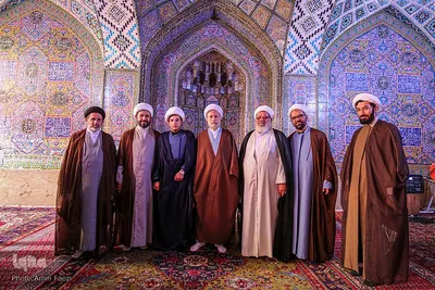 محفل انس با قرآن کریم در مسجد نصیرالملک‎‎