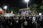 تجمع مردمی محکومیت تجاوز آمریکا به کشور در تبریز