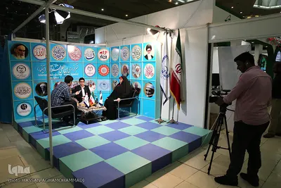 غرفه ایکنا در بیست‌و‌پنجمین دوره نمایشگاه بین‌المللی قرآن کریم