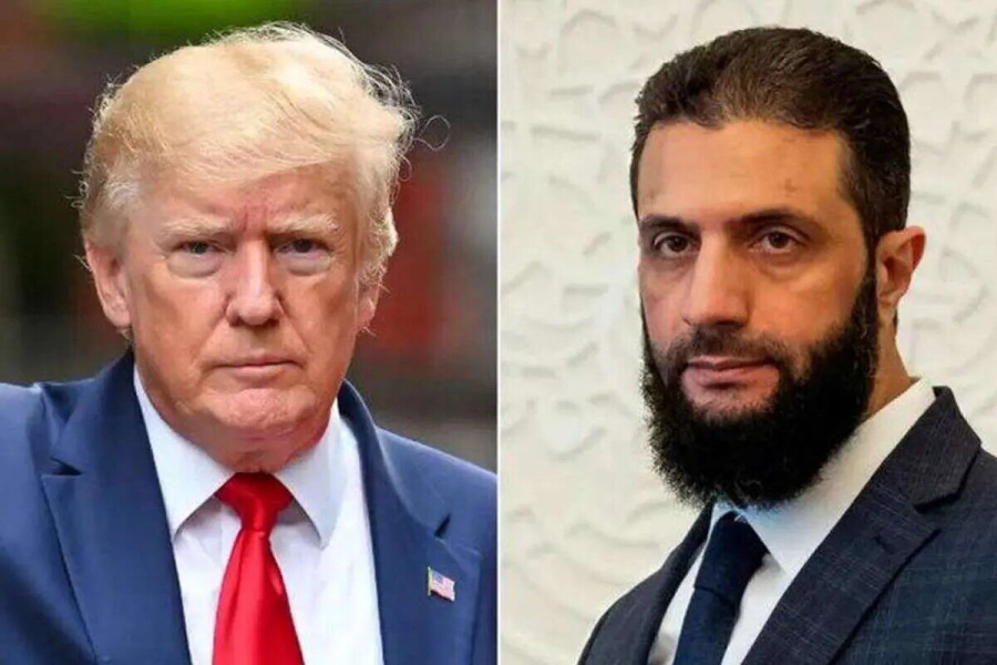 ترامپ و احمد الشرع