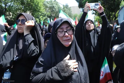 اجتماع مردم تبریز در خونخواهی رهبر شهید
