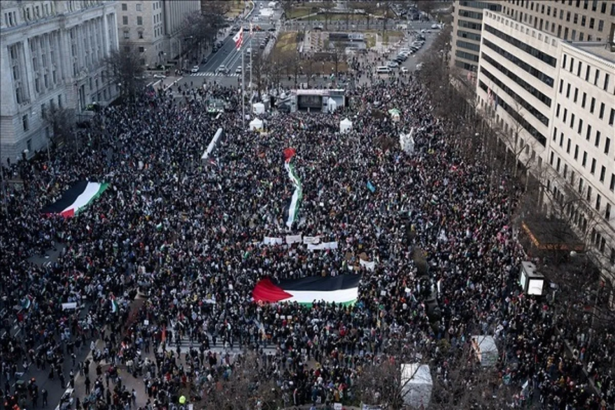 End War on Gaza: DC Protesters Urge Forcing Israel to ‘Stop This Madness’