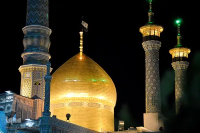 حرم کریمه ی اهل بیت در شب وفات حضرت ام البنین
