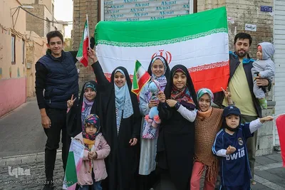 جشن پیروزی تیم ملی فوتبال بر تیم ملی ولز در تهران