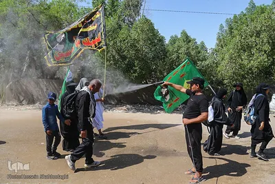 گرمای عشق به اباعبدلله