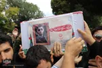 تشییع پیکر بسیجی شهید «امیر حسین‌پور» در تبریز‎