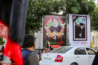 حرکت دسته عزاداری به مناسبت شهادت شهید جمهور و یاران