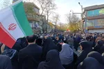 خروش مردم ساری در محکومیت گروه‌های اغتشاشگر و تروریست‌