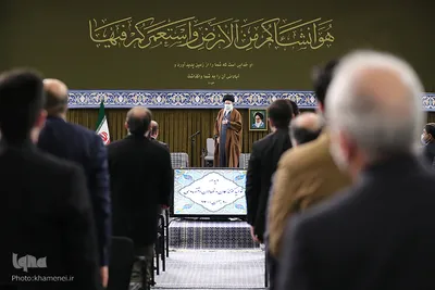 دیدار تولیدکنندگان با رهبر انقلاب