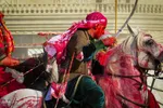 مراسم خیمه‌سوزان و مقتل‌خوانی در خمینی‌شهر اصفهان