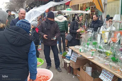 حال و هوای بازار خرید آخر سال در اهر