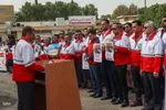 تجمع داوطلبان، امدادگران و کادر درمان جمعیت هلال‌احمر استان فارس‎