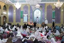 مراسم معنوی اعتکاف در تبریز
