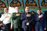 آیین گرامیداشت شهدای خدمت در گلستان شهدای اصفهان