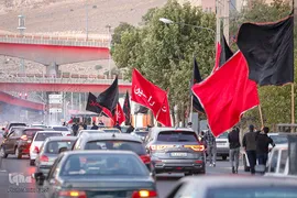 علم گردانی در شیراز‎