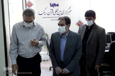 بازدید طاهر موهبتی، مدیرعامل سازمان بیمه سلامت ایران از ایکنا