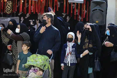 پیاده روی و عزاداری جاماندگان اربعین حسینی - شیراز