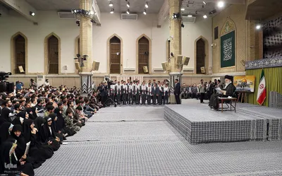 دیدار دانش‌آموزان و دانشجویان
