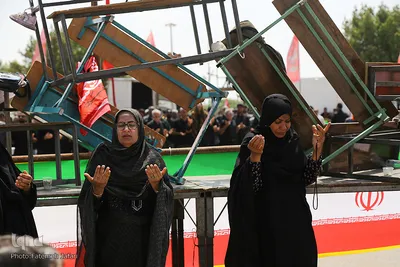 عزاداری سنتی روز تاسوعا در بندرعباس