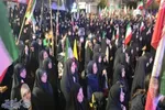 سی و پنجمین حضور مردم بابلسر‌ در میدان شهدا همگام با شهدا