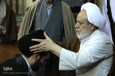 مراسم عمامه گذاری طلاب حوزه علمیه عبدالعظیم حسنی (ع) 