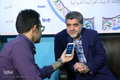 سید حسین هاشمی مهمان ایکنا در روز هفتم نمایشگاه مطبوعات
