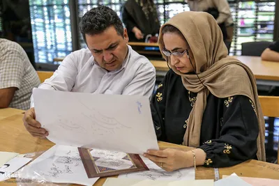 برگزاری رويداد خوشنویسی به مناسبت هفته فرهنگی قزوین
