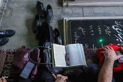 مراسم دعای عرفه در گلزارشهدای وادی رحمت تبریز‎