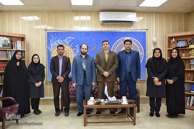 حضور محمدجواد شوشتری در جمع خبرنگاران و عکاسان ایکنا خوزستان