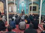 مراسم عزاداری شب شهادت حضرت فاطمه زهرا(س) در اهر