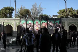مراسم نخستین سالگرد شهادت سردار عباس نیلفروشان