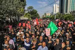 مراسم راه‍یمایی جاماندگان اربعین در شیراز